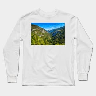 West Yosemite Valley Long Sleeve T-Shirt